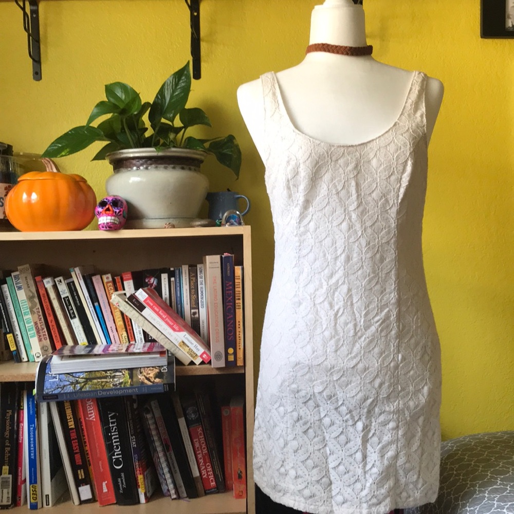 White dress